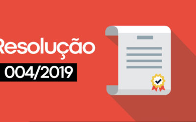 Resolução 004/2019  de 27 de Julho de 2019